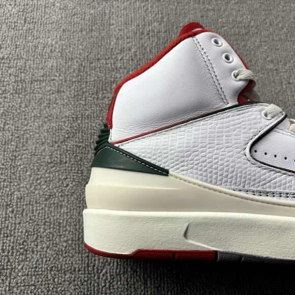 Nike Air Jordan 2 Retro (GS) Origins White Shoes Size 6.5 Youth Womens Size 8 - Picture 2 of 15